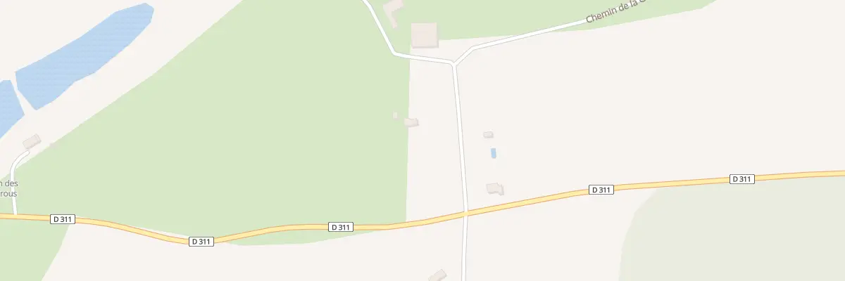 Plan du 805 Che de la Garenne à La Possonnière