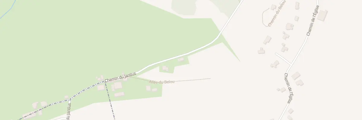 Plan du 348 Che du Jantius à Balansun