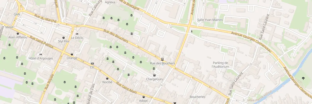 Plan du 42 Rue des Bouchers à Bayeux