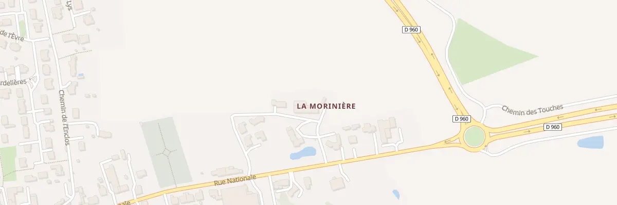 Plan du 5358 La Moriniere à Vezins