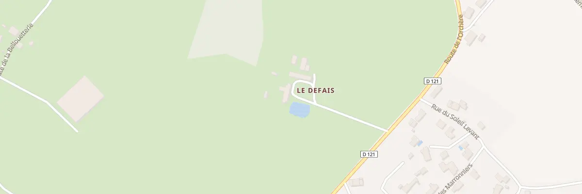 Plan du 678 Rte de l’Orchère à Chaudefonds-sur-Layon