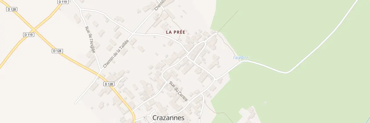 Plan du 24 Rue du Cardinal à Crazannes