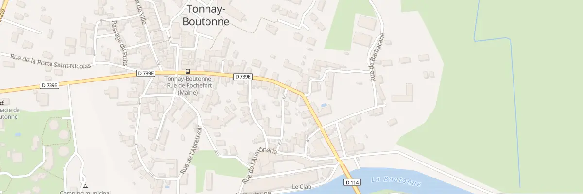 Plan du 38 Gr Grande Rue à Tonnay-Boutonne