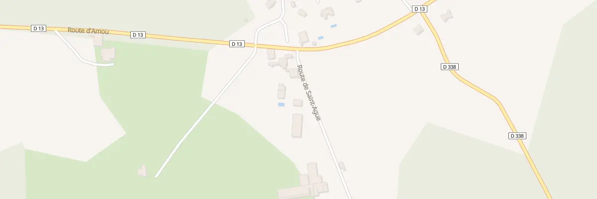 Plan du 50 Rte de Saint-ague à Nassiet