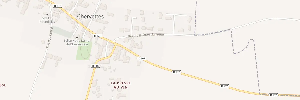 Plan du 26 Rue d’Aunis et Saintonge à La Devise