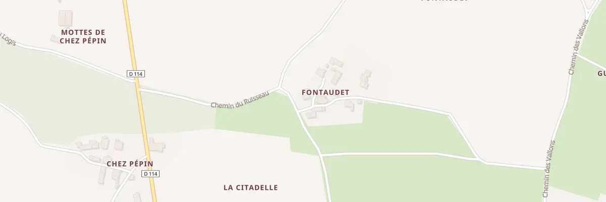 Plan du 1 Imp de la Lezardiere à Archingeay