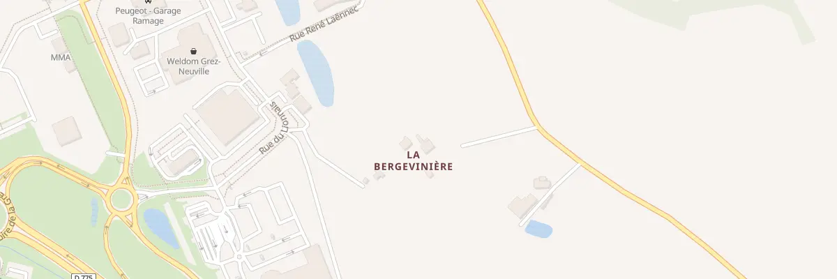 Plan du 6 Rte du Lion d’Angers à Grez-Neuville