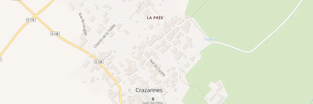 Plan du 20B Rue du Cardinal à Crazannes