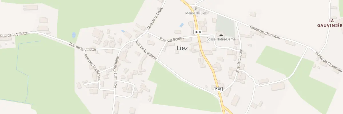Plan du 3 Rue des écoles à Liez