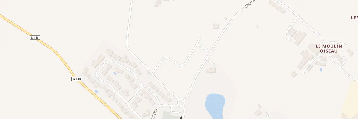 Plan du 9999 Les Clochers à Yzernay