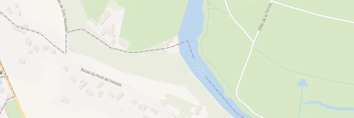 Plan du 5542 La Carriere à Grez-Neuville