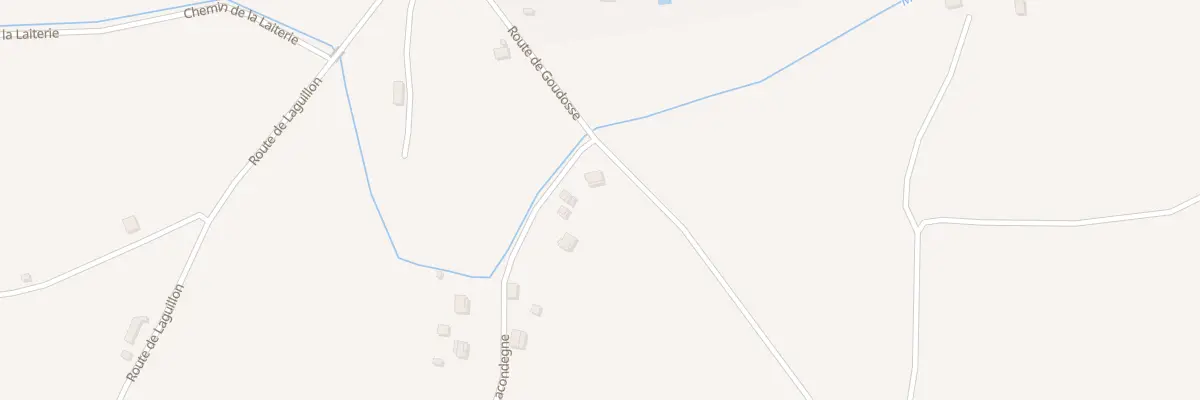 Plan du 5 Che de Lacondègne à Souprosse