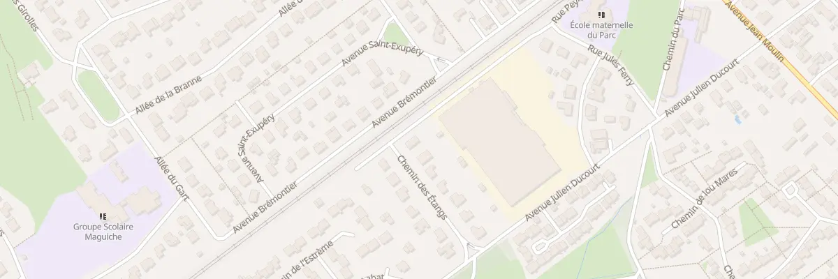 Plan du 9 Rue Peymartin à Cestas