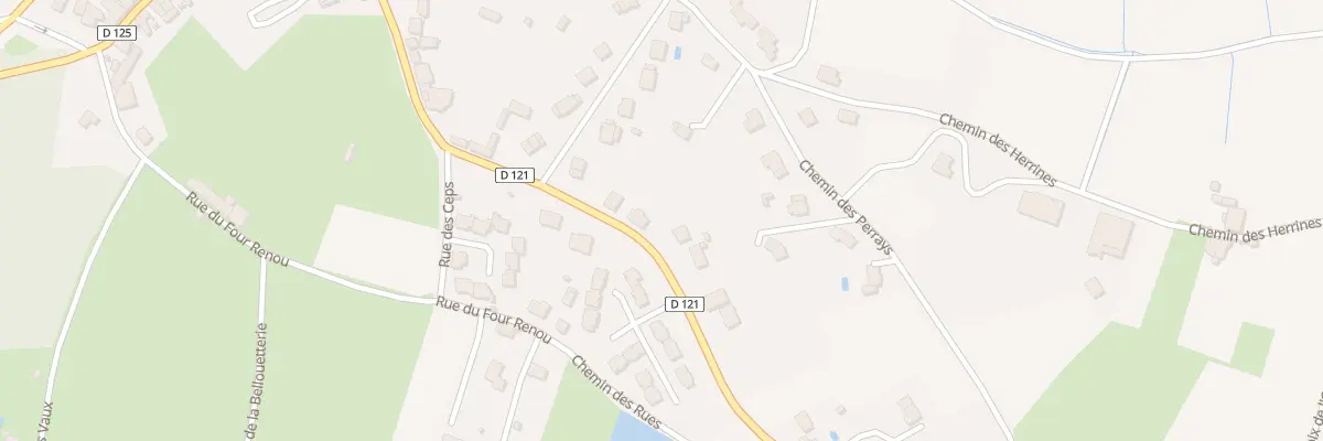 Plan du 15 Rue du Stade à Chaudefonds-sur-Layon