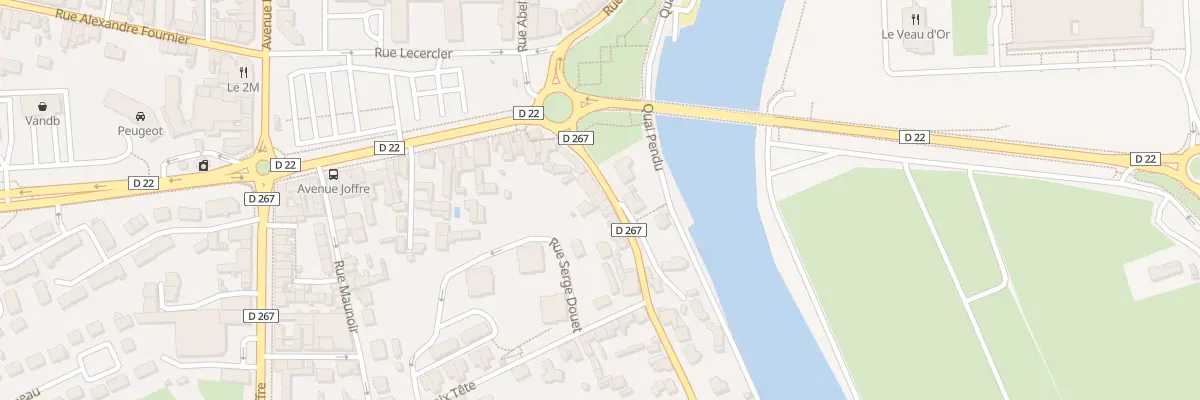 Plan du 20 Rue du Pont d’Olivet à Château-Gontier-sur-Mayenne