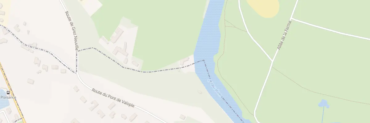 Plan du 36 Rte de Grez Neuville à Grez-Neuville