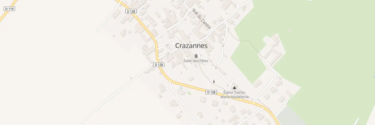 Plan du 20 Rue de la Mairie à Crazannes