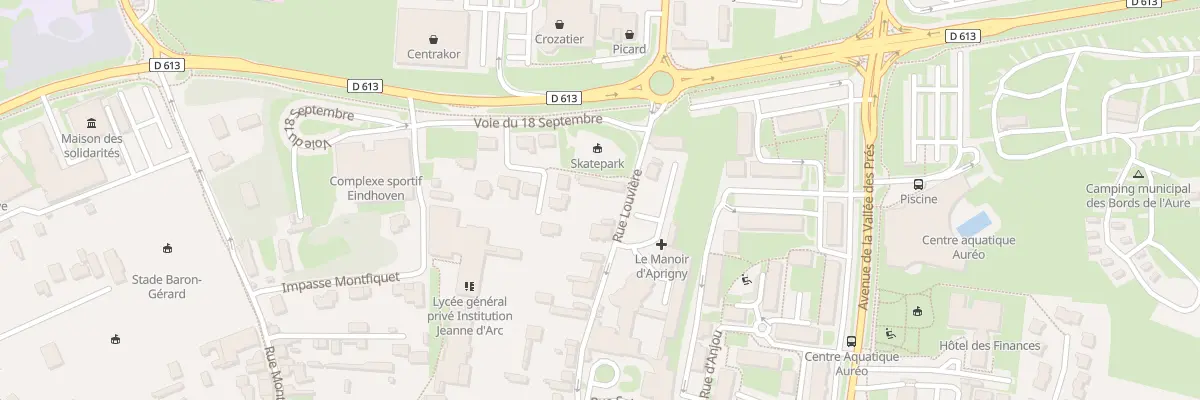 Plan du 37 Rue Louvière à Bayeux