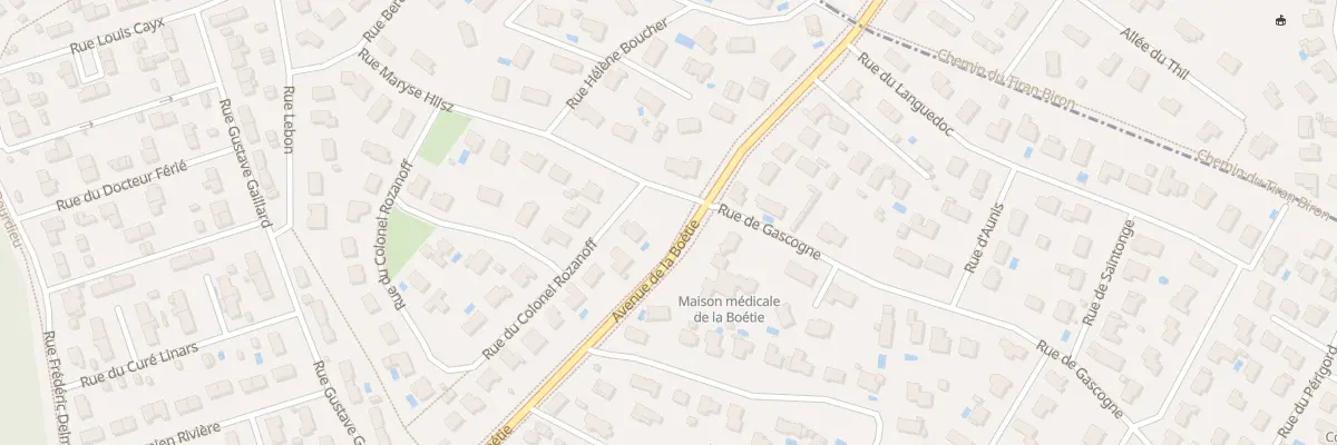 Plan du 15 Rue Maryse Hilsz à Saint-Médard-en-Jalles
