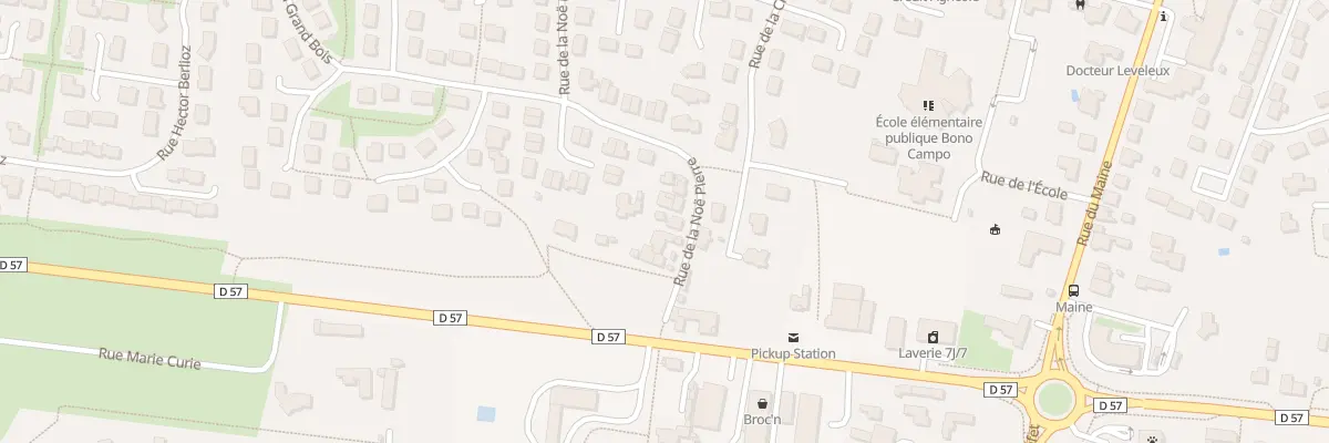 Plan du 66 Rue de la Noé Pierre à Bonchamp-lès-Laval