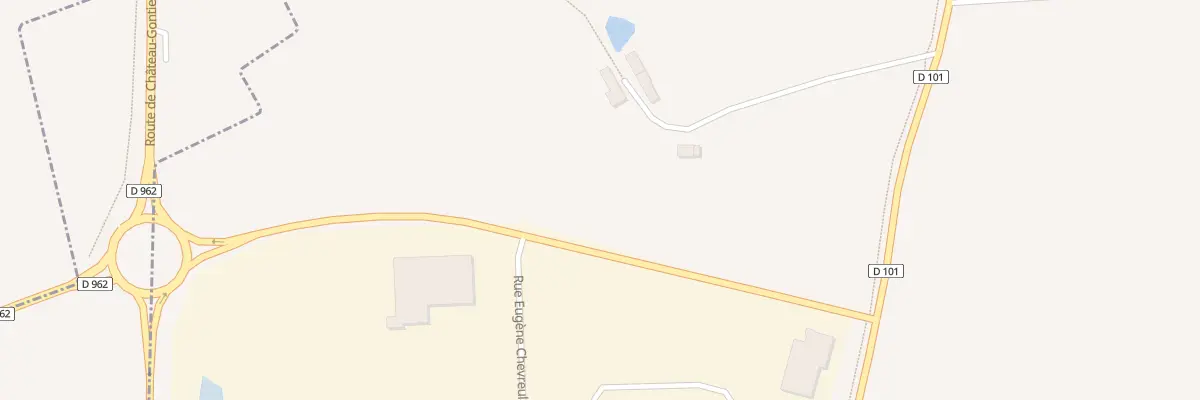 Plan du 5228 Grande Chenaie à Montreuil-sur-Maine