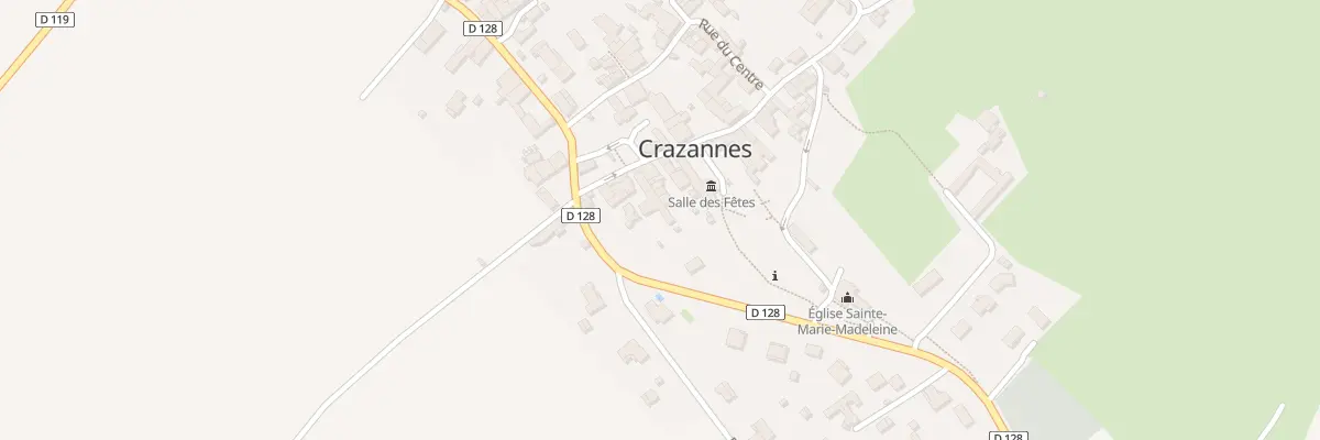 Plan du 10 Rue de la Mairie à Crazannes