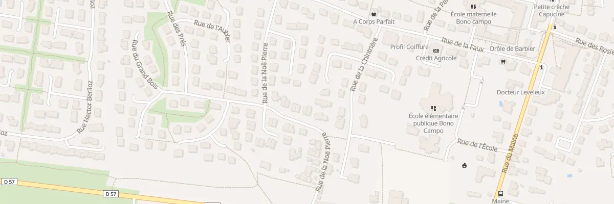 Plan du 43 Rue de la Noé Pierre à Bonchamp-lès-Laval