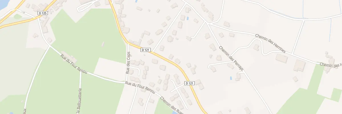 Plan du 13 Rue du Stade à Chaudefonds-sur-Layon