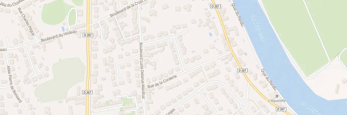 Plan du 3 Rue Jean Moulin à Château-Gontier-sur-Mayenne