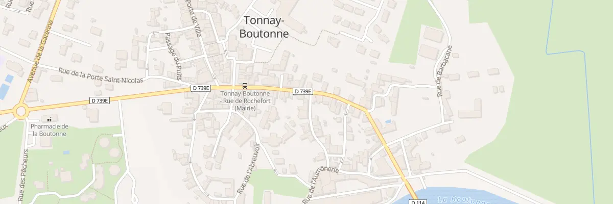 Plan du 4 Rue des Roberts à Tonnay-Boutonne