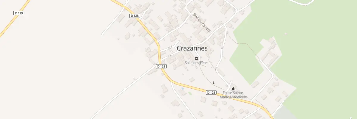 Plan du 12 Rue de la Mairie à Crazannes