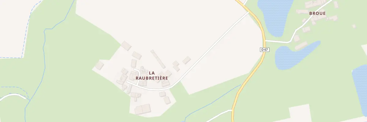 Plan du 2 La Raubretière à Saint-Maurice-des-Noues