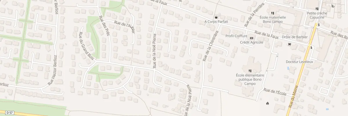Plan du 15 Rue de la Noé Pierre à Bonchamp-lès-Laval