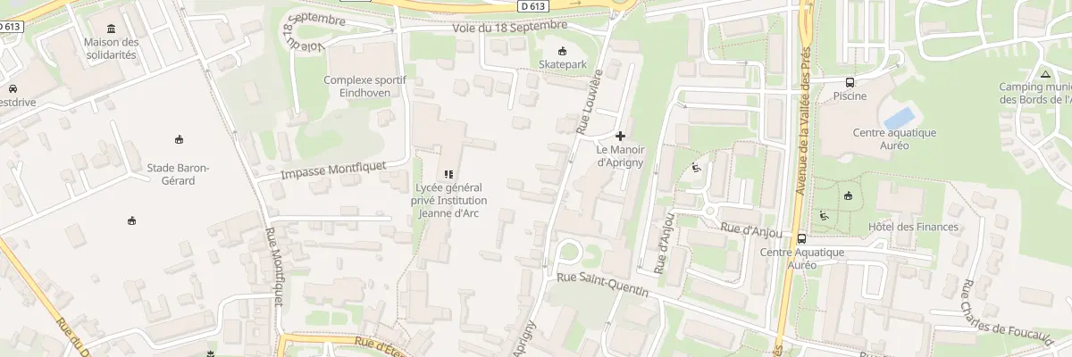 Plan du 15 Rue Louvière à Bayeux