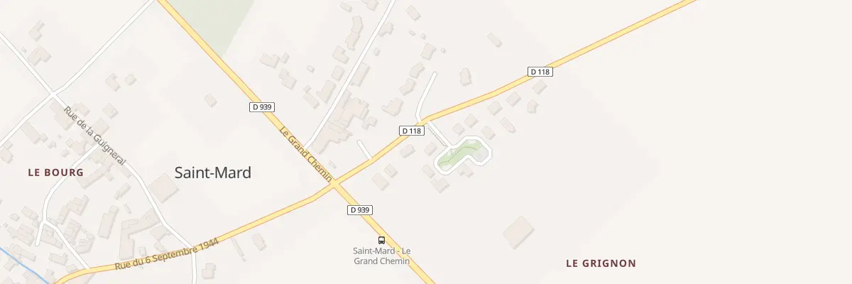 Plan du 1 Rue de la Jonchee à Saint-Mard