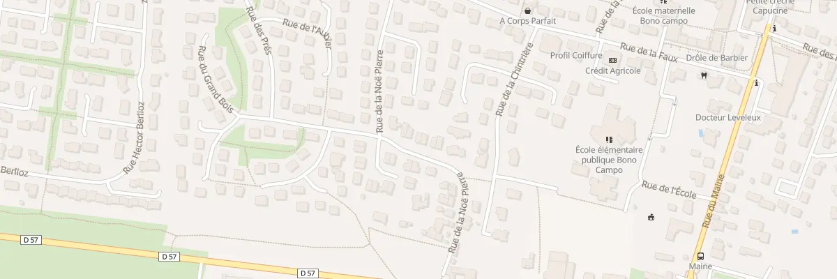 Plan du 39 Rue de la Noé Pierre à Bonchamp-lès-Laval