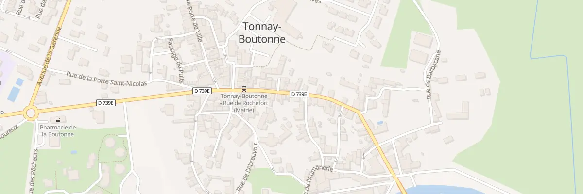 Plan du 24 Gr Grande Rue à Tonnay-Boutonne