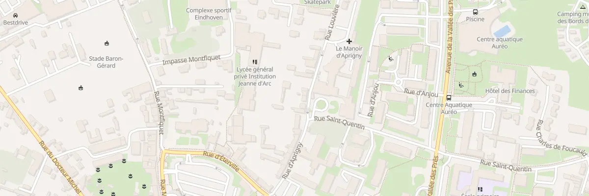 Plan du 7 Rue Louvière à Bayeux