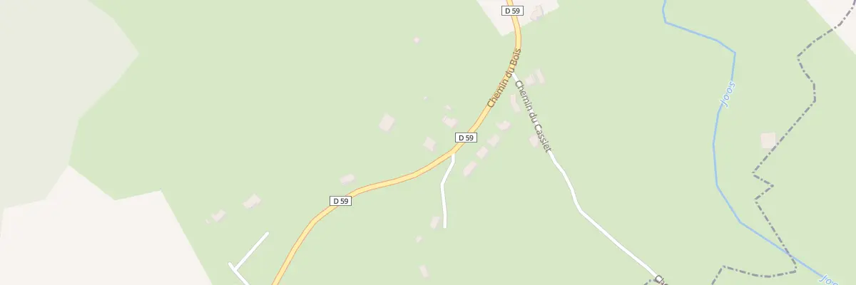 Plan du 12 Che du Bois à Saint-Goin