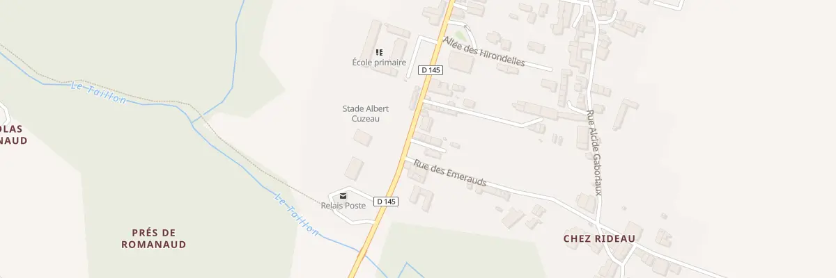 Plan du 1 Imp des Tourterelles à Saint-Dizant-du-Gua