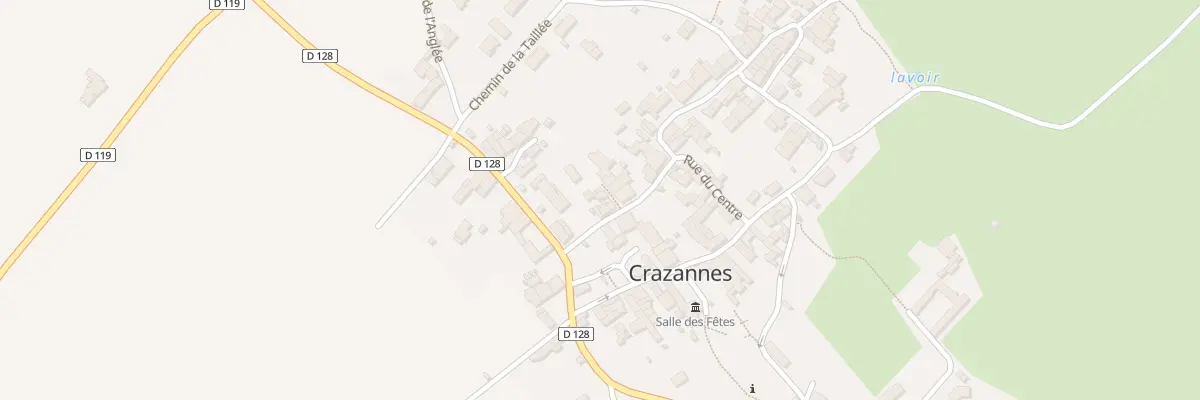 Plan du 9 Rue du Cardinal à Crazannes