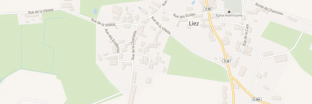 Plan du 12 Rue de la chamerie à Liez