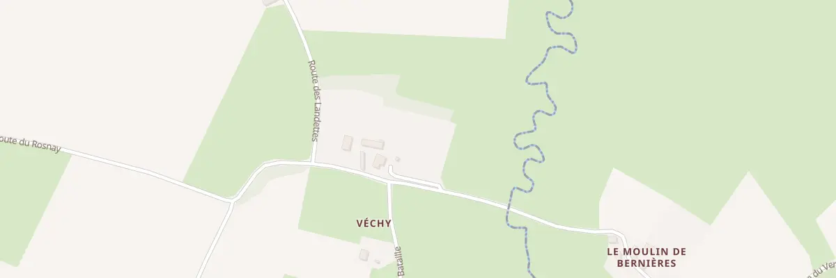 Plan du 5033 Vechy à Trungy