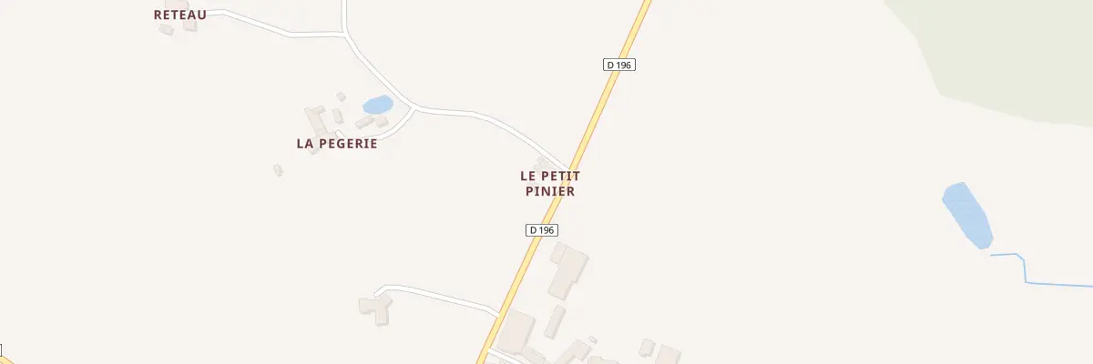 Plan du 5048 Le Petit Pinier à Yzernay