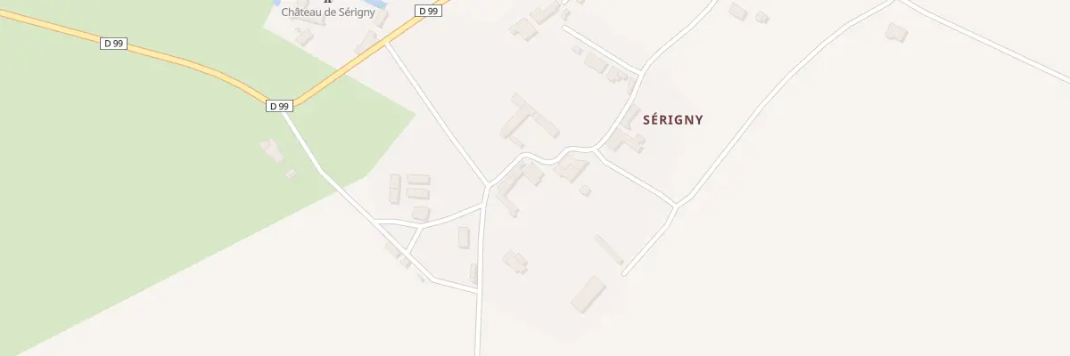 Plan du 11 Sérigny à Foussais-Payré