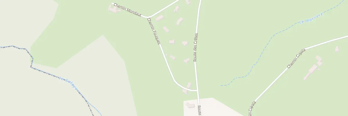 Plan du 9128 Che Fouques à Vielleségure