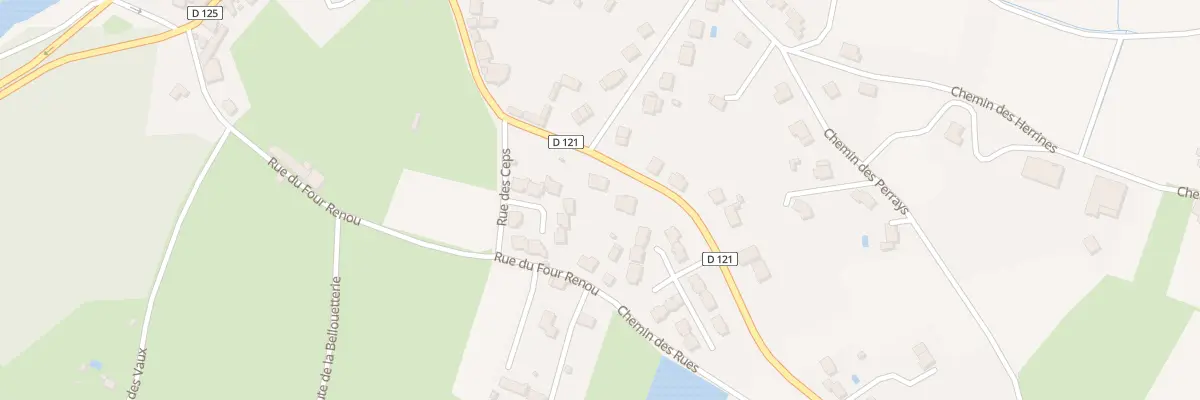 Plan du 5356 Rue du Stade à Chaudefonds-sur-Layon