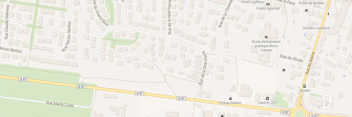 Plan du 36 Rue de la Noé Pierre à Bonchamp-lès-Laval