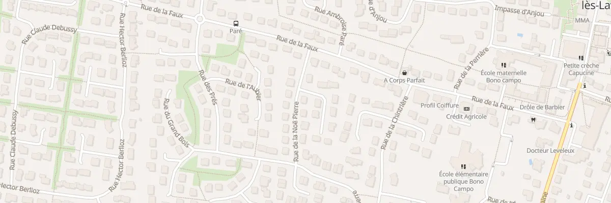 Plan du 25 Rue de la Noé Pierre à Bonchamp-lès-Laval