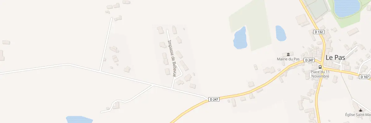 Plan du 9 Imp de Bellevue au Pas
